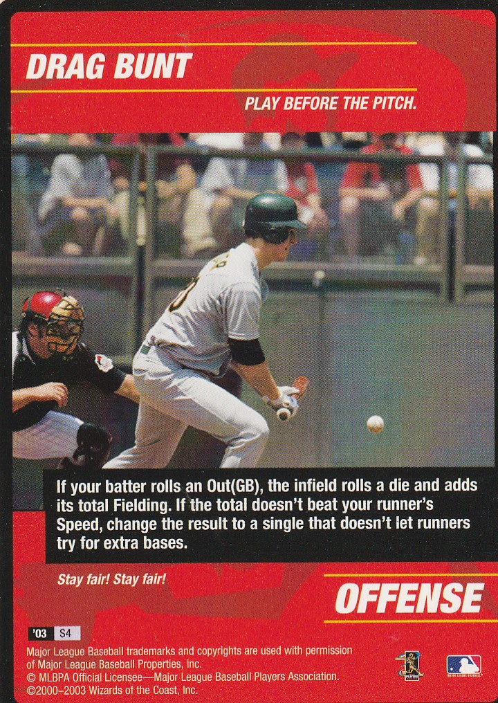 Drag Bunt